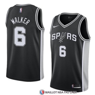 Maillot San Antonio Spurs Lonnie Walker Icon 2018 Noir