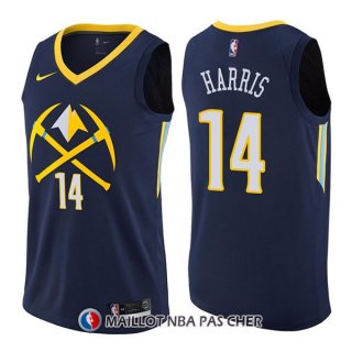 Maillot Denver Nuggets Gary Harris Ciudad14 2017-18 Bleu