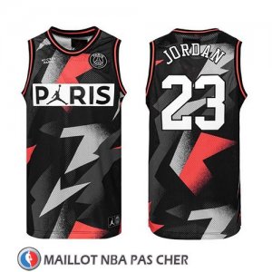 Maillot AJ x PSG Jordan Rougeo Noir