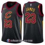 Maillot Cleveland Cavaliers Lebron James Statement 2017-18 23 Noir