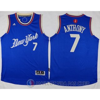 Maillot New York Knicks Anthony Noel #7 Bleu
