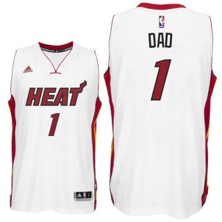 Maillot Fete des Peres Heat Dad 1 Blanc