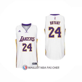 Maillot Los Angeles Lakers Kobe Bryant NO 24 Blanc