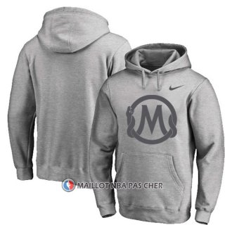 Veste a Capuche Los Angeles Lakers Mamba Academy Gris