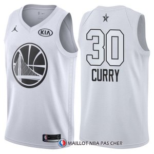 Maillot All Star 2018 Golden State Warriors Stephen Curry 30 Blanc  Maillot All Star 2018 Golden State Warriors Stephen Curry 30 Blanc