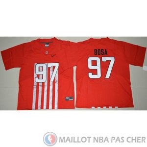 Maillot NCAA Nick Bosa Elite Rouge 2016