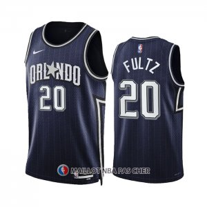 Maillot Orlando Magic Markelle Fultz NO 20 Ville 2023-24 Bleu