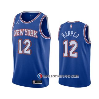 Maillot New York Knicks Jared Harper Statement 2020-21 Bleu
