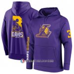 Veste a Capuche Los Angeles Lakers Anthony Davis Volet