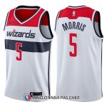 Maillot Washington Wizards Markieff Morris Association 5 2017-18 Blanc