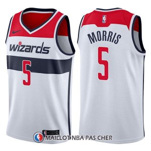 Maillot Washington Wizards Markieff Morris Association 5 2017-18 Blanc