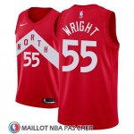 Maillot Toronto Raptors Delon Wright Earned 2018-19 Rouge