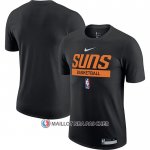 Maillot Manche Courte Phoenix Suns Practice Performance 2022-23 Noir