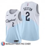 Maillot Cleveland Cavaliers Collin Sexton Earned Bleu