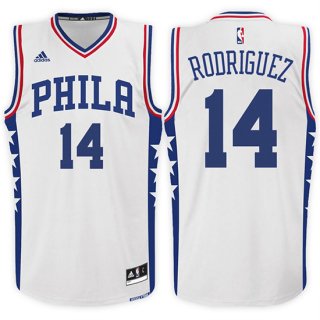 Maillot 76ers Rodriguez 14 Blanc