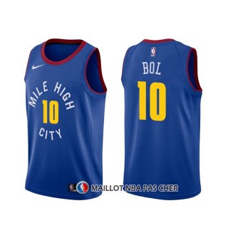 Maillot Denver Nuggets Bol Bol Statement Bleu