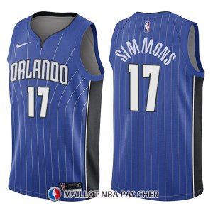Maillot Orlando Magic Jonathon Simmons Icon 17 2017-18 Bleu