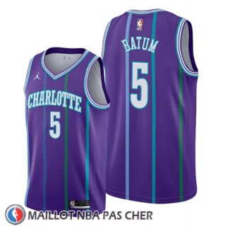 Maillot Charlotte Hornets Nicolas Batum Classic 2019-20 Volet