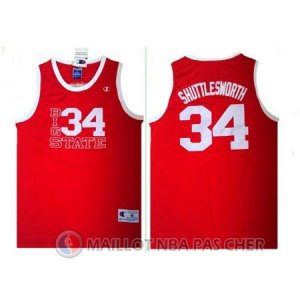 Maillot NBA Film Shuttlesworth 34# Rouge