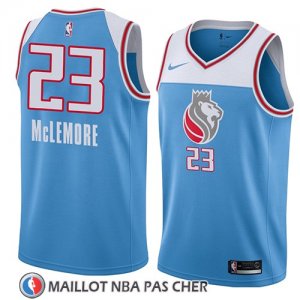 Maillot Sacramento Kings Ben Mclemore No 23 Ciudad 2018 Bleu