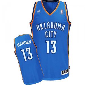 Maillot Bleu Harden Oklahoma City Thunder Revolution 30  Maillot Bleu Harden Oklahoma City Thunder Revolution 30