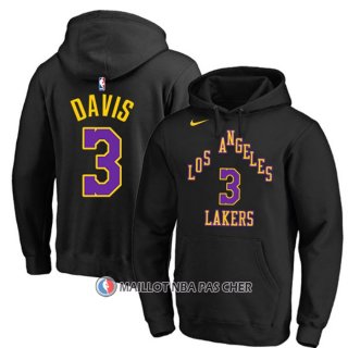 Veste a Capuche Los Angeles Lakers Anthony Davis Ville 2023-24 Noir