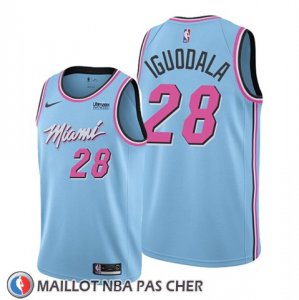 Maillot Miami Heat Andre Iguodala Ville 2019-20 Bleu