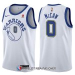Maillot Golden State Warriors Patrick Mccaw Hardwood Classic 0 2017-18 Blanc