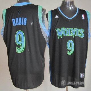 Maillot Rubio NBA Moda #9 Noir