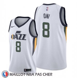 Maillot Utah Jazz Miye Oni Association 2019-20 Blanc
