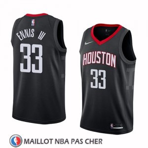 Maillot Houston Rockets James Ennis Iii Statement 2018 Noir