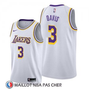 Maillot Los Angeles Lakers Anthony Davis Association 2019 Blanc