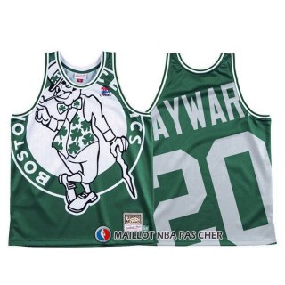 Maillot Boston Celtics Gordon Hayward Mitchell & Ness Big Face Vert