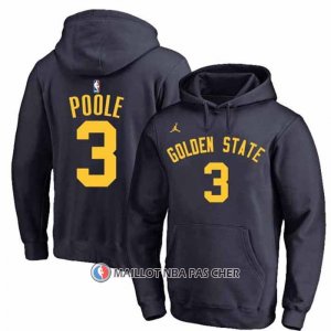 Veste a Capuche Golden State Warriors Jordan Poole Statement 2022-23 Noir