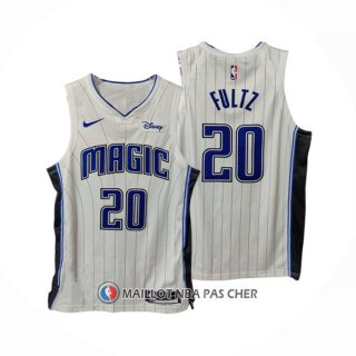 Maillot Orlando Magic Markelle Fultz NO 20 Icon Authentique 2019-20 Blanc