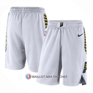 Short Indiana Pacers Association Blanc