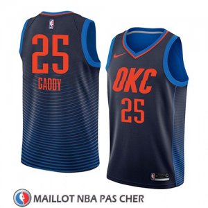 Maillot Oklahoma City Thunder Abdul Gaddy No 25 Statement 2018 Bleu