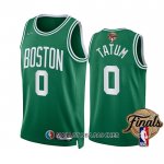 Maillot Boston Celtics Jayson Tatum NO 0 Icon 2022 NBA Finals Vert