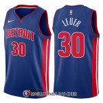 Maillot Detroit Pistons Jon Leuer Icon 30 2017-18 Bleu