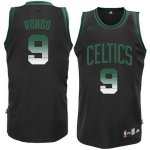 Maillot Environnement Celtics Rondo 9 Noir
