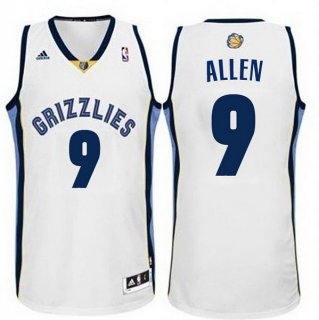 Maillot Grizzlies Allens 9 Blanc