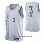 Maillot Oklahoma City Thunder Josh Giddey NO 3 Ville 2021-22 Blanc