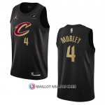 Maillot Cleveland Cavaliers Evan Mobley NO 4 Statement 2022-23 Noir