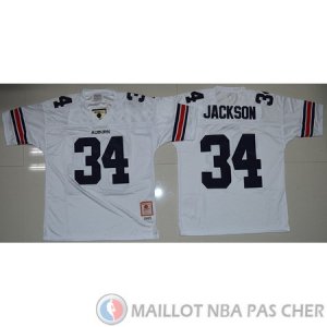 Maillot NCAA Bo Jackson Blanc