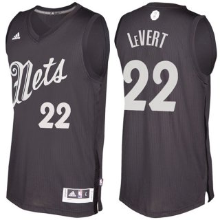 Maillot Navidad 2016 Caris Levert Nets 22 Noir