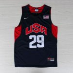 Maillot de George USA NBA 2012 Noir