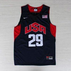 Maillot de George USA NBA 2012 Noir