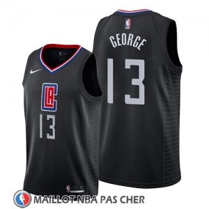 Maillot Los Angeles Clippers Paul George Statement 2019 Noir