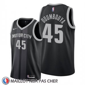 Maillot Detroit Pistons Sekou Doumbouya Ville 2019-20 Noir
