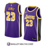 Maillot Lakers Lebron James 23 Statement 2018-19 Volet
